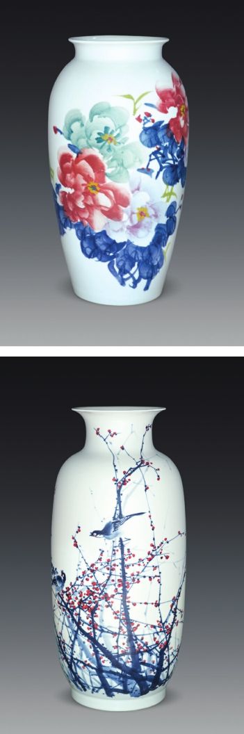 陶瓷花鳥畫