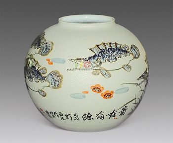 陶瓷高溫色釉人物裝飾藝術
