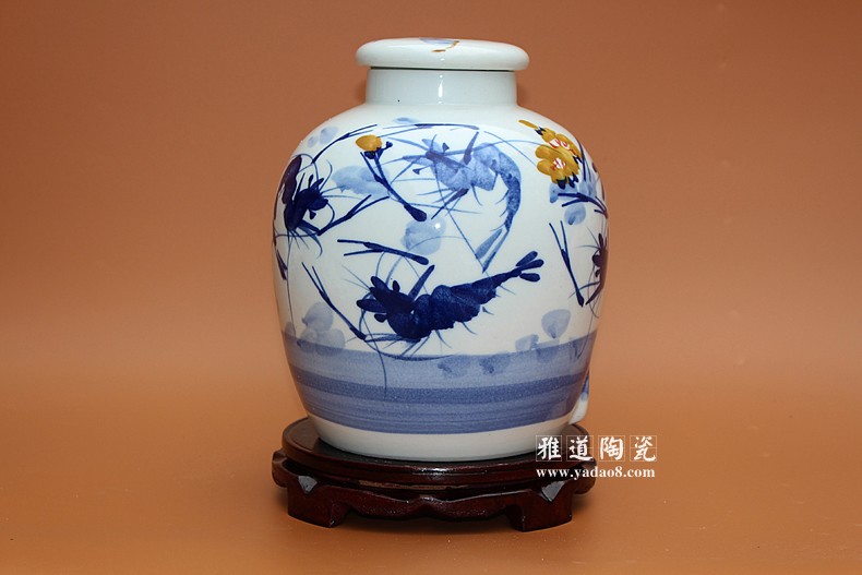 景德鎮陶瓷酒壇子30斤手繪群趣