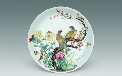 粉彩花鳥陶瓷畫創作水平的思考