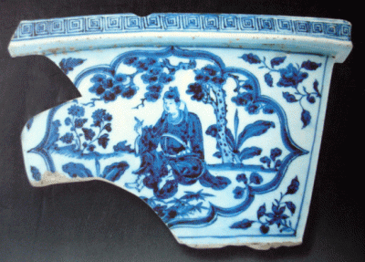 元青花瓷片對于研究元青花瓷的意義