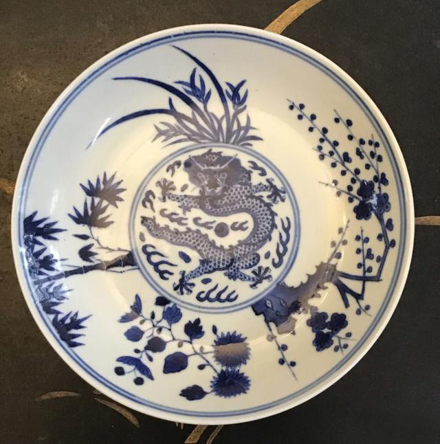 清代官窯青花瓷