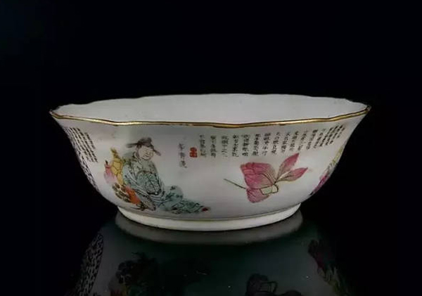 清代民窯粉彩瓷器