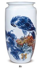 現代青花花鳥藝術與國畫花鳥的異同(圖4)