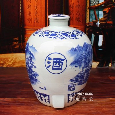 陶瓷酒壇無釉還是有釉好？