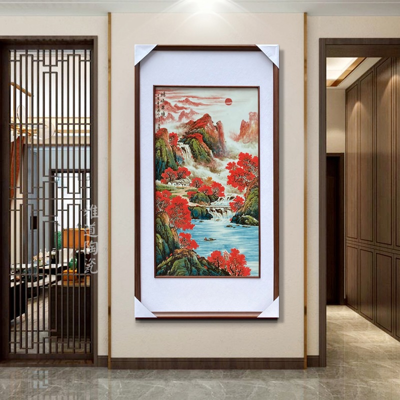 十大鴻運當頭山水畫(鴻運當頭瓷板畫推薦)(圖11)