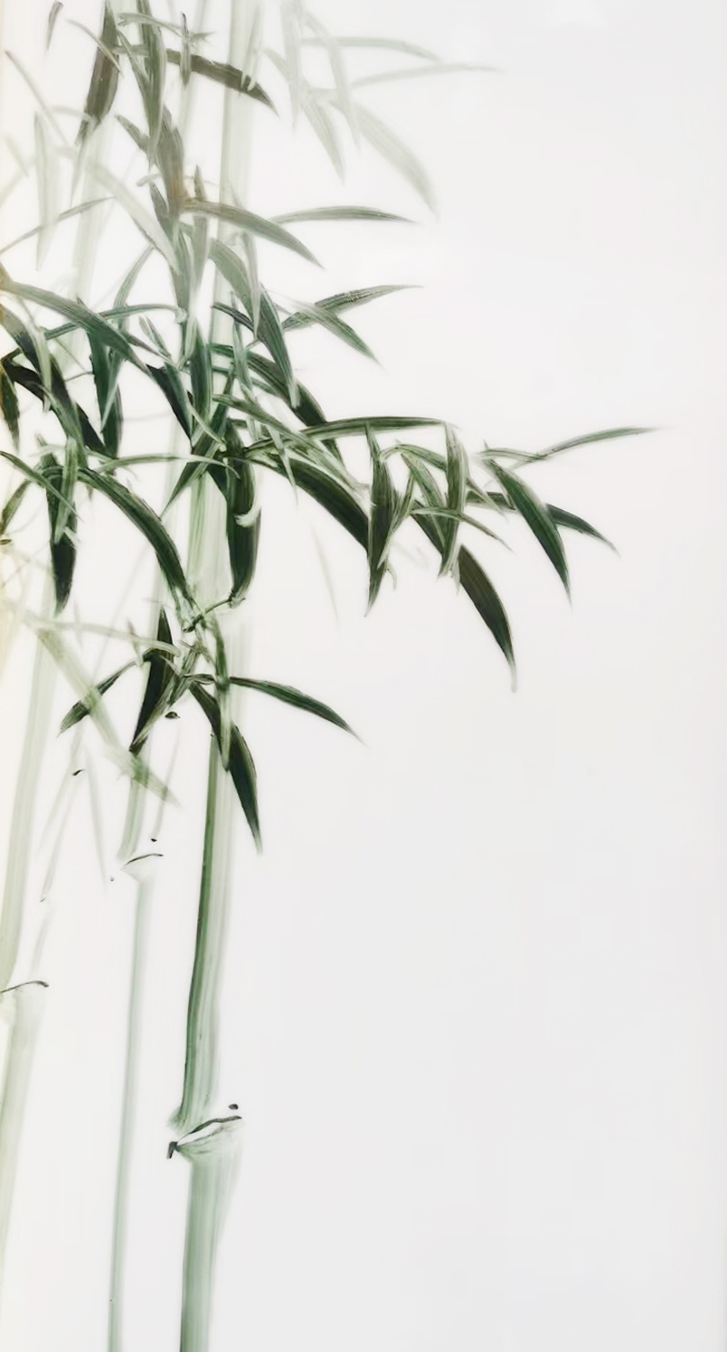 手繪梅蘭竹菊景德鎮四條屏瓷板畫