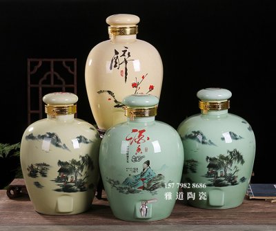 10斤20斤50斤100斤陶瓷酒壇批發定做廠家