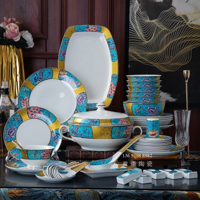 歐式高檔骨瓷餐具套餐圖片價格（廠家直銷）