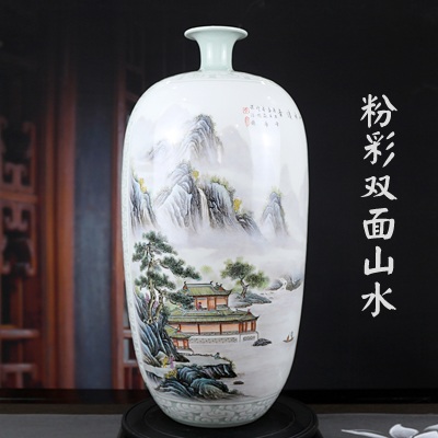 景德鎮瓷器大師手繪花瓶擺件（十款手繪花瓶精選）(圖8)